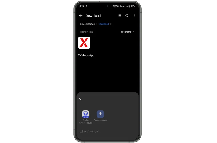 Select Package Installer